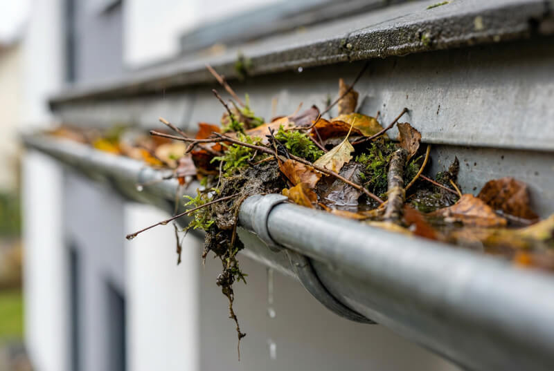 Professionelle Dachrinnenreinigung